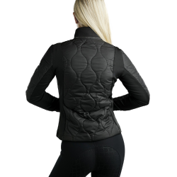 Giacca Ibrida Montar MoMary cristalli gun metal donna Nero Giacca Ibrida Montar MoMary cristalli gun metal donna Nero