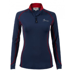Intimo tecnico My LeMieux Blu navy / rosso