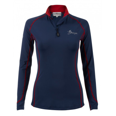 Intimo tecnico My LeMieux Blu navy / rosso