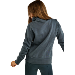 Felpa Montar MoNaja Junior con chiusura laterale e cristalli rosegold Ardesia scura Grigio Felpa Montar MoNaja Junior con chiusura laterale e cristalli rosegold Ardesia scura Grigio