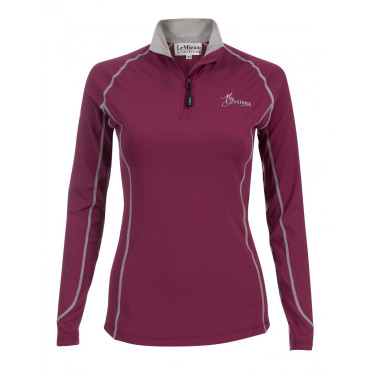 Intimo tecnico My LeMieux Prugna / grigio Viola