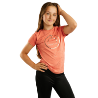 T-shirt a maniche corte Montar MoNille Junior stampato rosegold Anguria