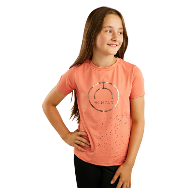 T-shirt a maniche corte Montar MoNille Junior stampato rosegold T-shirt a maniche corte Montar MoNille Junior stampato rosegold
