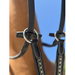 Freccia di martingala Pénélope Punto selleria Nero