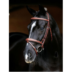 Briglia combinata LeMieux Competition Castagno Marrone