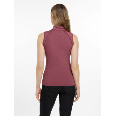 Base Layer LeMieux Maria mesh senza maniche Palissandro Rosa