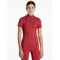 Base Layer LeMieux Young Rider Classique maniche corte Peperoncino Rosso