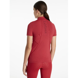 Base Layer LeMieux Young Rider Classique maniche corte Peperoncino Rosso