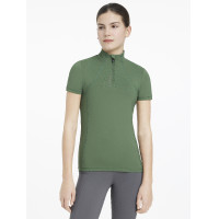 Base Layer LeMieux Young Rider Classique maniche corte Verde hunter