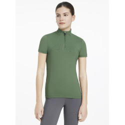 Base Layer LeMieux Young Rider Classique maniche corte Verde hunter