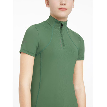 Base Layer LeMieux Young Rider Classique maniche corte Verde hunter