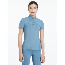 Base Layer LeMieux Young Rider Classique maniche corte Blu ghiaccio