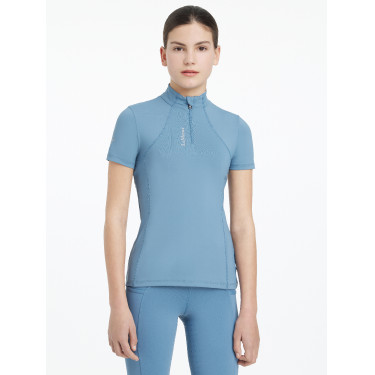 Base Layer LeMieux Young Rider Classique maniche corte Blu ghiaccio