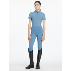 Base Layer LeMieux Young Rider Classique maniche corte Blu ghiaccio
