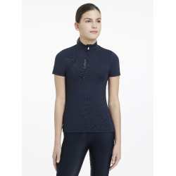 Base Layer LeMieux Young Rider Classique maniche corte Marina Blu marino