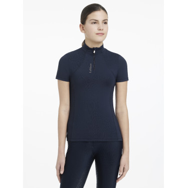 Base Layer LeMieux Young Rider Classique maniche corte Marina Blu marino