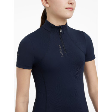 Base Layer LeMieux Young Rider Classique maniche corte Marina Blu marino