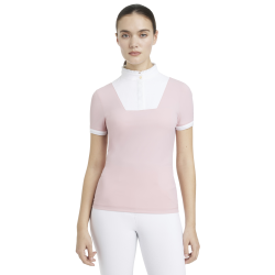 Camicia da concorso LeMieux plissettata Sophia maniche corte