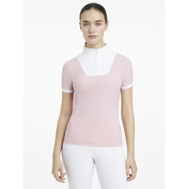 Wedstrijdshirt LeMieux geplooid Sophia korte mouwen