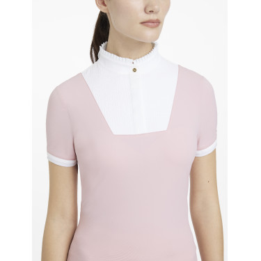 Wedstrijdshirt LeMieux geplooid Sophia korte mouwen Wedstrijdshirt LeMieux geplooid Sophia korte mouwen