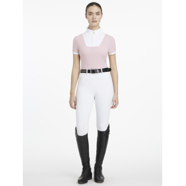 Wedstrijdshirt LeMieux geplooid Sophia korte mouwen Wedstrijdshirt LeMieux geplooid Sophia korte mouwen