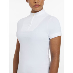 Camicia da concorso LeMieux Sophia maniche corte Bianco