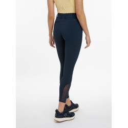 Pantalon d'équitation à basanes silicone Imogen Marina Blu marino