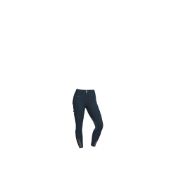 Pantalon d'équitation à basanes silicone Imogen Marina Blu marino