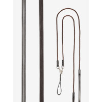 Rênes allemandes LeMieux en cuir Marrone Rênes allemandes LeMieux en cuir Marrone