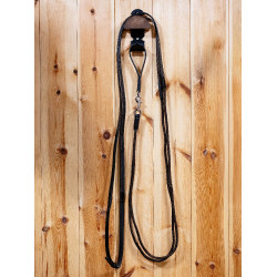 Rênes allemandes LeMieux en cuir Marrone