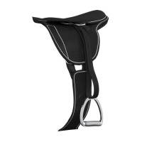 Selle de CSO avec sangle bavette LeMieux Toy Pony Nero