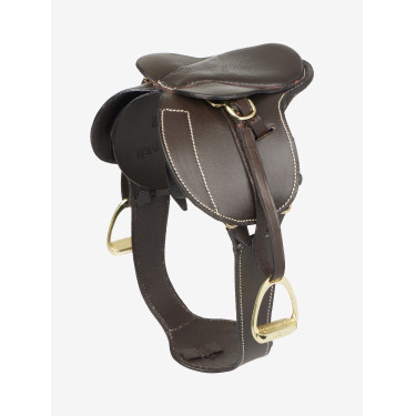 Selle de CSO avec sangle bavette LeMieux Toy Pony Marrone Selle de CSO avec sangle bavette LeMieux Toy Pony Marrone