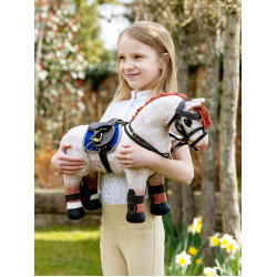 Selle de CSO avec sangle bavette LeMieux Toy Pony Marrone Selle de CSO avec sangle bavette LeMieux Toy Pony Marrone