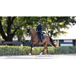 Tapis de dressage LeMieux Essence Square Marina Blu marino