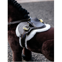 Tapis de selle et sangle Hunter LeMieux Toy Pony Marrone Tapis de selle et sangle Hunter LeMieux Toy Pony Marrone