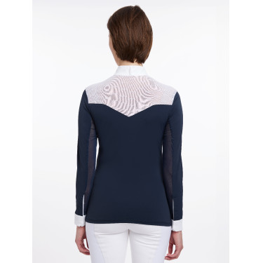 Polo da concorso LeMieux Emily a maniche lunghe Polo da concorso LeMieux Emily a maniche lunghe