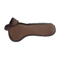 Ammortizzatore con tasche configurabili e rialzo anteriore e posteriore Piuma WFS in suede Acavallo Marrone Ammortizzatore con tasche configurabili e rialzo anteriore e posteriore Piuma WFS in suede Acavallo Marrone