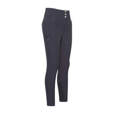 Pantaloni da equitazione Euro-Star Aurelia Connect FullGrip donna Notte Blu marino