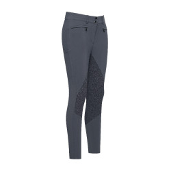 Pantaloni da equitazione Euro-Star Arista Connect Full Grip donna Magnete Grigio