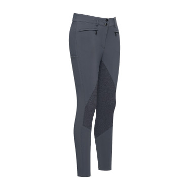 Pantaloni da equitazione Euro-Star Arista Connect Full Grip donna Magnete Grigio