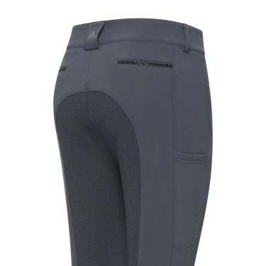 Pantaloni da equitazione Euro-Star Arista Connect Full Grip donna Magnete Grigio