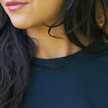 T-shirt Imperial Riding Horse Angel donna Nero T-shirt Imperial Riding Horse Angel donna Nero