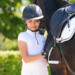 Top Imperial Riding Arly bambino Bianco