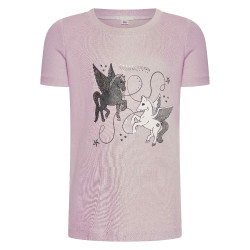 T-shirt Imperial Riding Star Sky bambino Ballerine Rosa