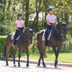 T-shirt a maniche corte Imperial Riding Hally donna Ballerine Rosa