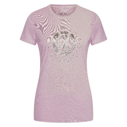 T-shirt a maniche corte Imperial Riding Hally donna Ballerine Rosa