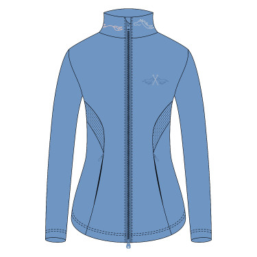 Giacca bambino HV Polo Lilian Azzurro chiaro Blu Giacca bambino HV Polo Lilian Azzurro chiaro Blu