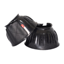 Campanelle Imperial Rding in PVC Nero glitter