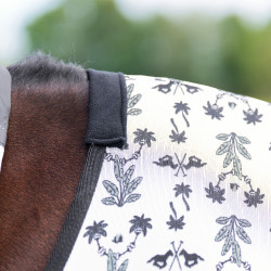 Coperta anti-mosche HV Polo Nena AOP Bianco