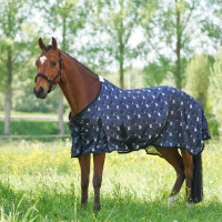 Coperta anti-mosche Imperial Riding Carlys Polvere di fata grigia AOP Motivi